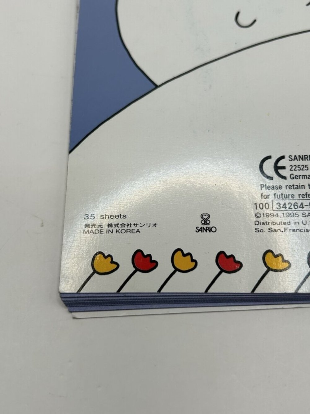 Sanrio 1995 Picke Bicke Spiral Notepad 33 Sheets Vintage Pickebicke Puff Bird - Picture 5 of 16